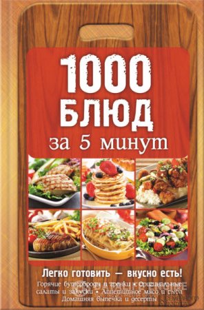 Анна Вербицкая. 1000 блюд за 5 минут (2016) RTF,FB2